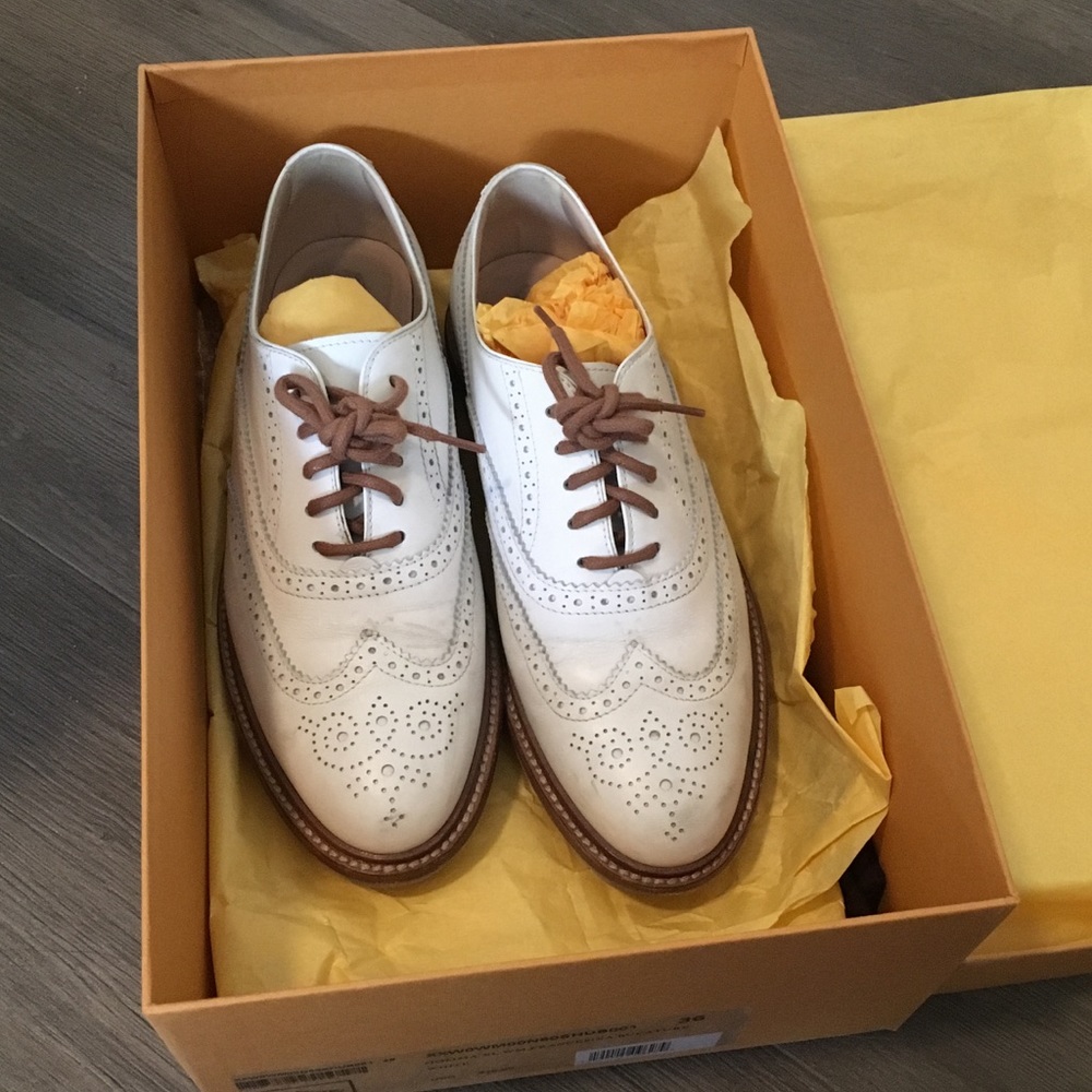 Tod's laced brogues with platform oxford